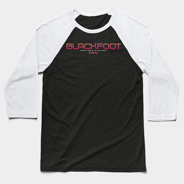 Blackfoot Baseball T-Shirt by wiswisna